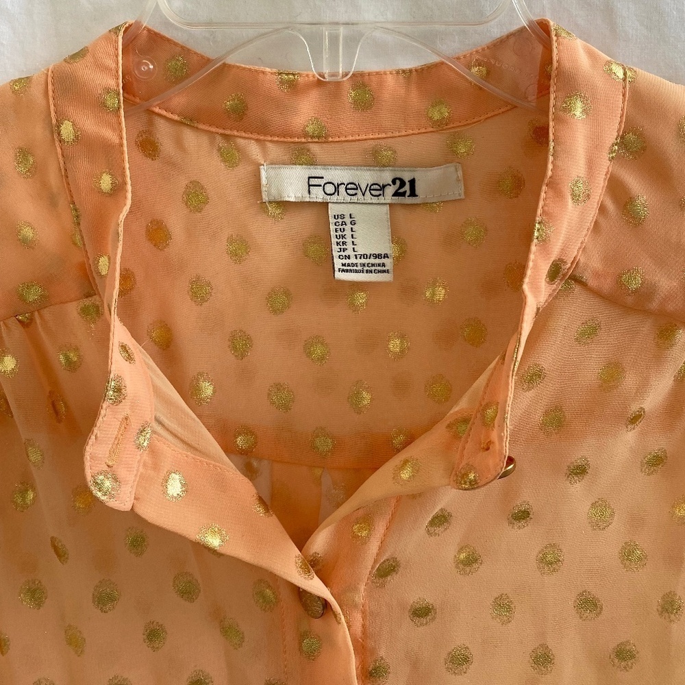 Sheer Blouse Size: Large - Picture 4 of 8